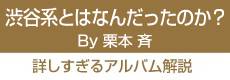 詳しすぎるアルバム解説　渋谷系とはなんだったのか？ By 栗本 斉