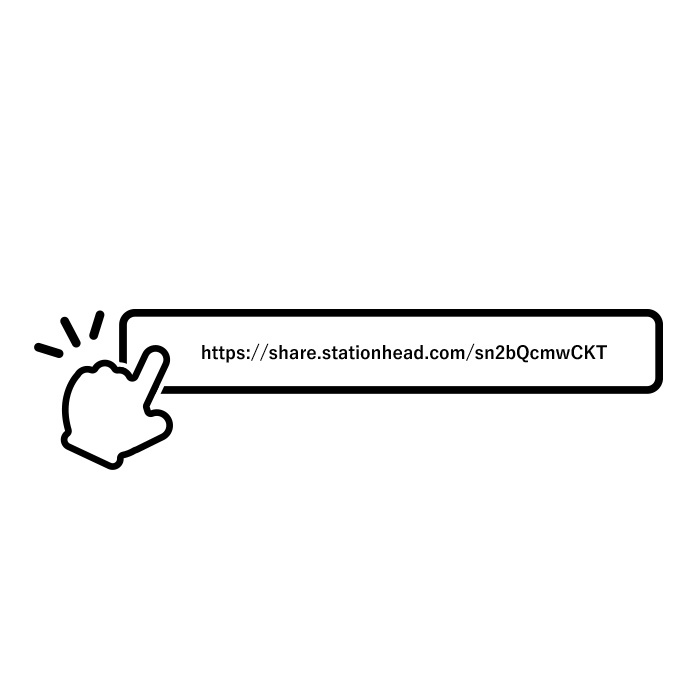 告知されたリスニングパーティーのURLをクリック
